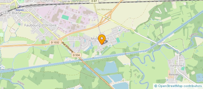 localisation de l'entreprise MADAME CHRISTINE BRUIANT  CRISOLLES