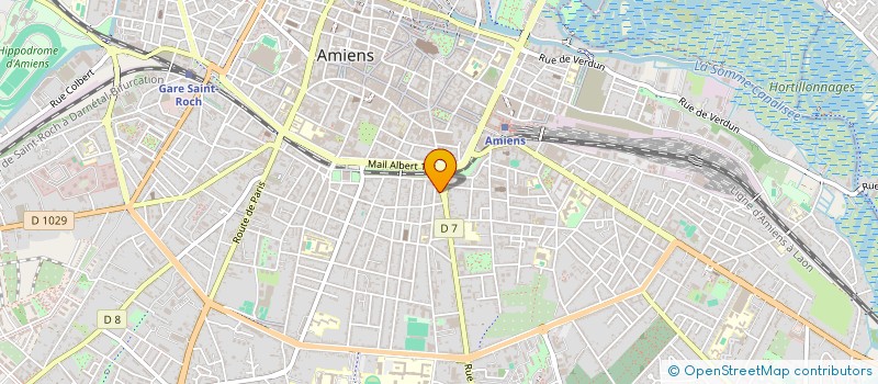 localisation de l'entreprise MADAME CHRISTINE BUCCINO à AMIENS
