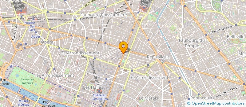 localisation de l'entreprise MADAME CHRISTINE BUES à PARIS