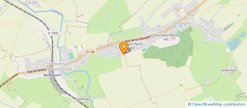 localisation de l'entreprise MADAME CHRISTINE BUFFELO à BOULIGNY