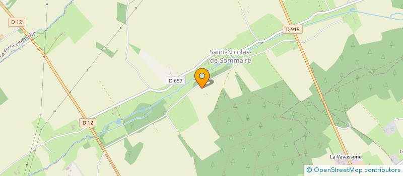 localisation de l'entreprise MADAME CHRISTINE BUISSON à SAINT-NICOLAS-DE-SOMMAIRE
