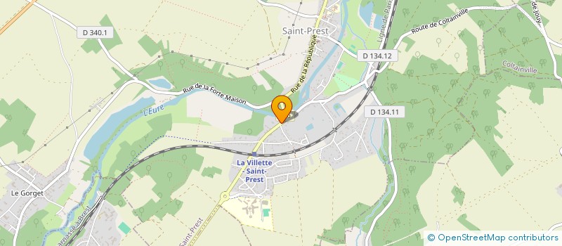 localisation de l'entreprise MADAME CHRISTINE BUSAC à SAINT-PREST