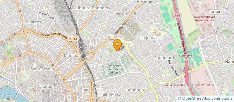 localisation de l'entreprise MADAME CHRISTINE CABIROL à TOULOUSE