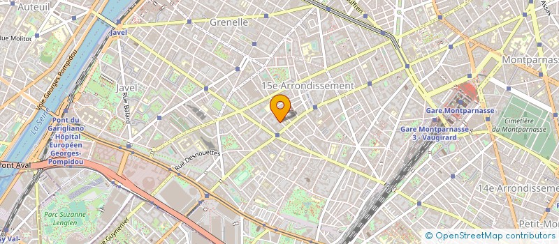 localisation de l'entreprise MADAME CHRISTINE CADORET  PARIS