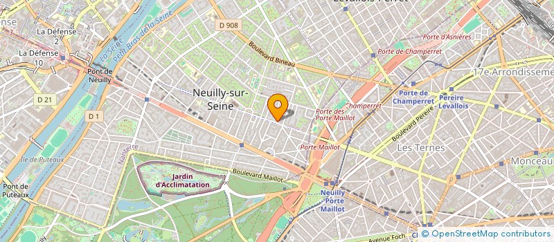 localisation de l'entreprise MADAME CHRISTINE CADOT à NEUILLY-SUR-SEINE