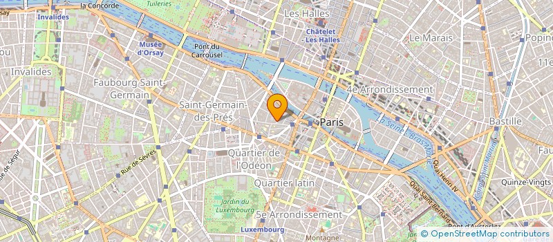 localisation de l'entreprise MADAME CHRISTINE CAILLAUD  PARIS