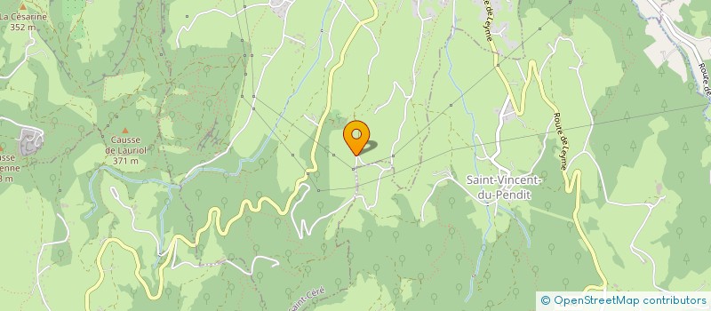 localisation de l'entreprise MADAME CHRISTINE CAILLET  SAINT-CERE