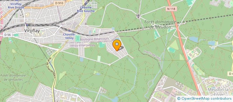 localisation de l'entreprise MADAME CHRISTINE CALISE  VELIZY-VILLACOUBLAY