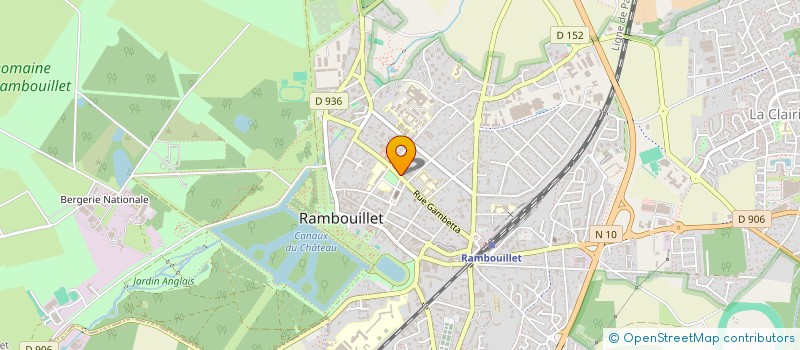 localisation de l'entreprise MADAME CHRISTINE CAMACHO à RAMBOUILLET
