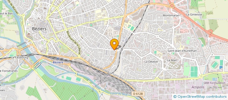 localisation de l'entreprise MADAME CHRISTINE CANIZARES à BEZIERS