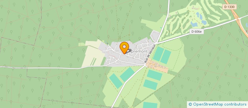 localisation de l'entreprise MADAME CHRISTINE CAQUELARD à APREMONT