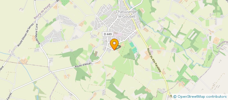 localisation de l'entreprise MADAME CHRISTINE CARIANT  CHATUZANGE-LE-GOUBET