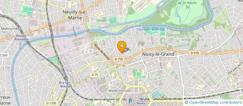 localisation de l'entreprise MADAME CHRISTINE CARIO  NOISY-LE-GRAND