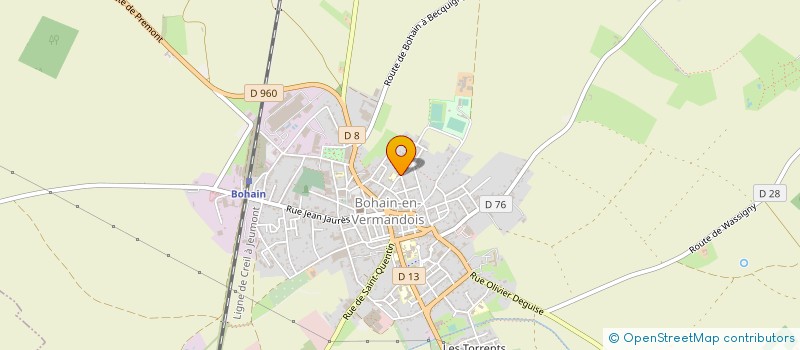 localisation de l'entreprise MADAME CHRISTINE CARPENTIER à BOHAIN-EN-VERMANDOIS