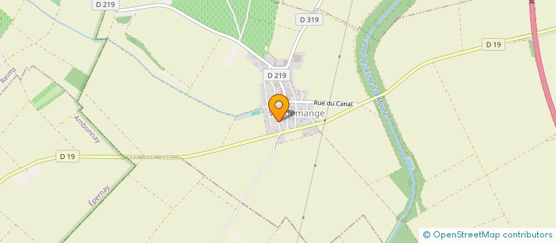 localisation de l'entreprise MADAME CHRISTINE CARRE  VAUDEMANGE