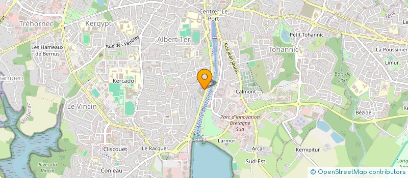 localisation de l'entreprise MADAME CHRISTINE CASANOVA à VANNES