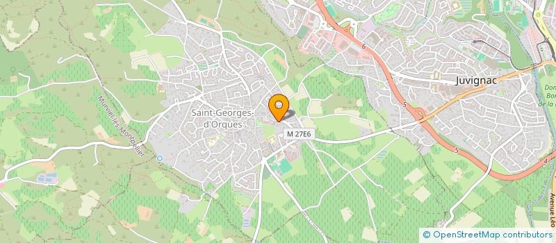 localisation de l'entreprise MADAME CHRISTINE CASTELL NIEL  SAINT-GEORGES-D'ORQUES