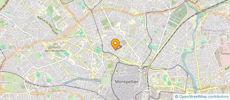 localisation de l'entreprise MADAME CHRISTINE CAUSSIDIER à MONTPELLIER