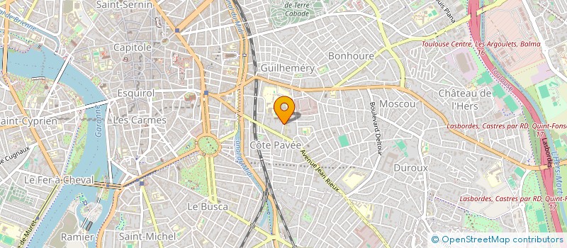 localisation de l'entreprise MADAME CHRISTINE CAYRE à TOULOUSE