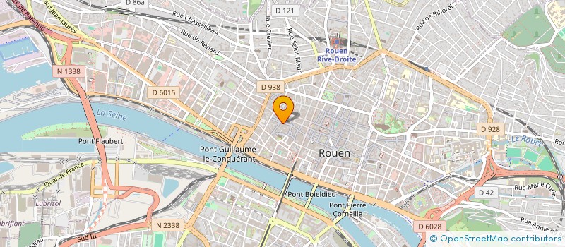 localisation de l'entreprise MADAME CHRISTINE CAZES à ROUEN