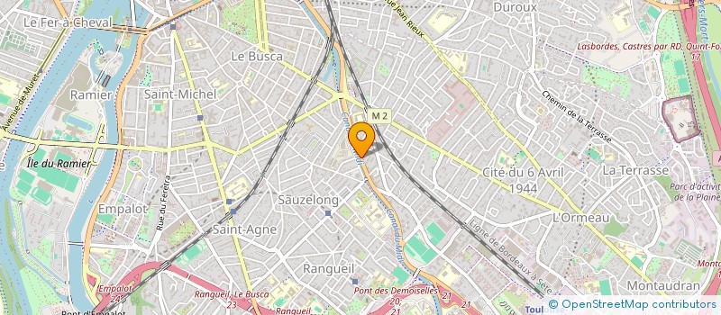 localisation de l'entreprise MADAME CHRISTINE CEBEILLAC à TOULOUSE