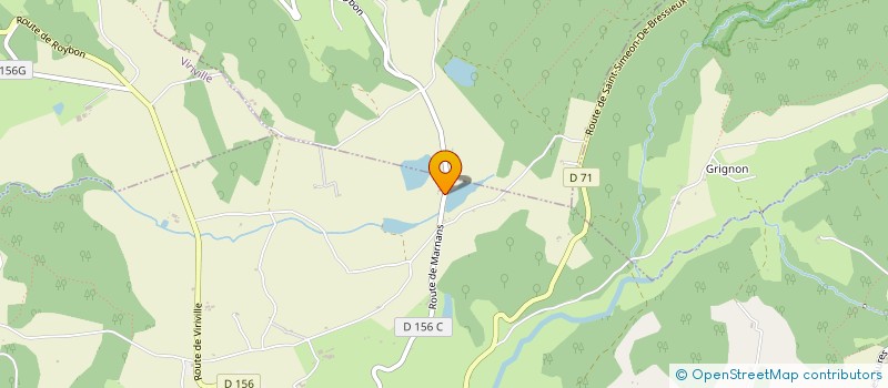 localisation de l'entreprise MADAME CHRISTINE CEDRETTO  ROYBON