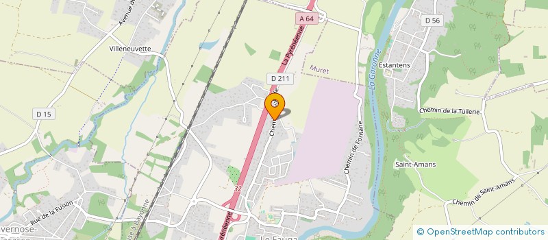 localisation de l'entreprise MADAME CHRISTINE CERNA  LE FAUGA