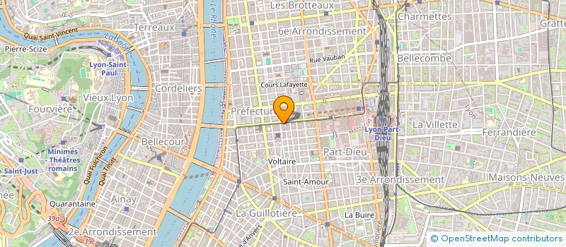 localisation de l'entreprise MADAME CHRISTINE CHADIER  LYON