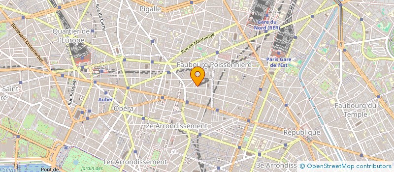 localisation de l'entreprise MADAME CHRISTINE CHAGNOUX  PARIS