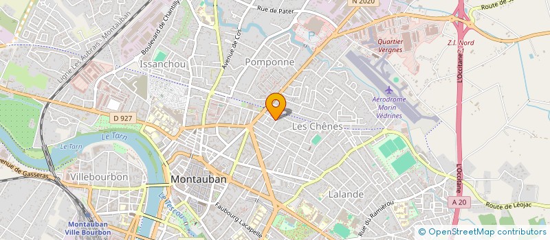 localisation de l'entreprise MADAME CHRISTINE CHAMBERT  MONTAUBAN