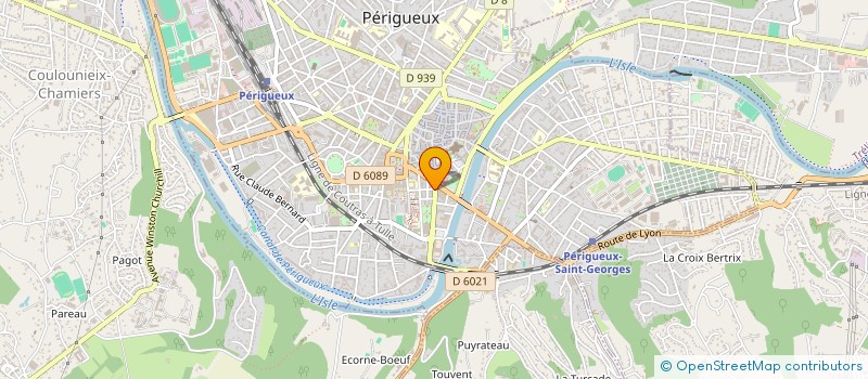 localisation de l'entreprise MADAME CHRISTINE CHAMPAGNE à PERIGUEUX
