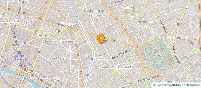 localisation de l'entreprise MADAME CHRISTINE CHANDRU  PARIS