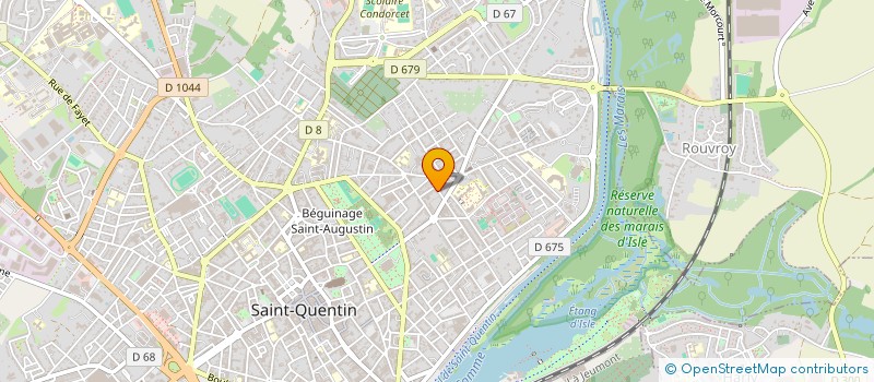 localisation de l'entreprise MADAME CHRISTINE CHARMETTE à SAINT-QUENTIN