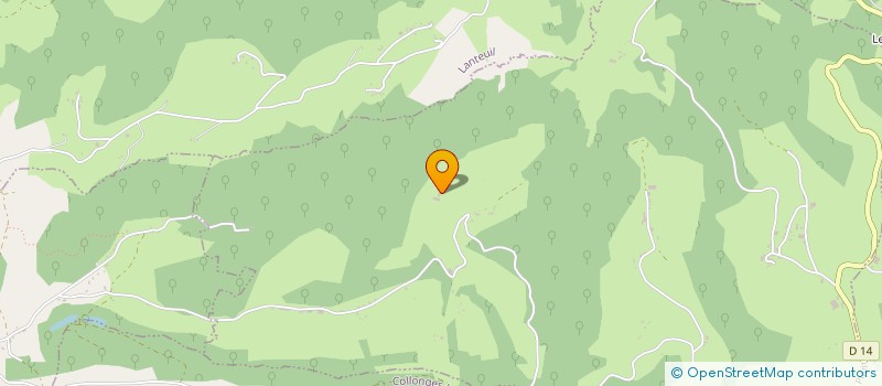 localisation de l'entreprise MADAME CHRISTINE CHASSAIN  LAGLEYGEOLLE