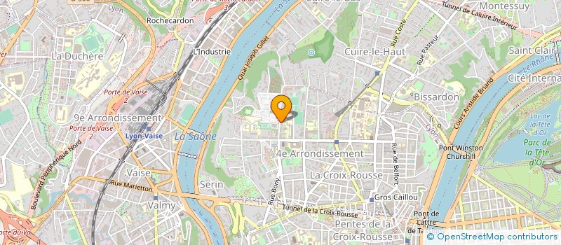 localisation de l'entreprise MADAME CHRISTINE CHAUDAGNE à LYON