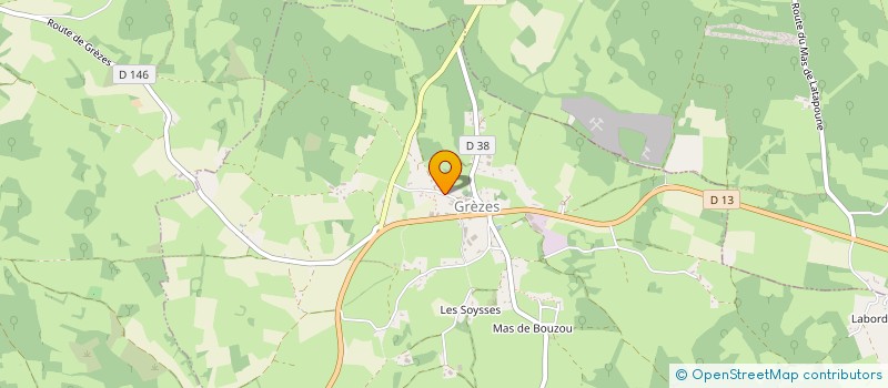 localisation de l'entreprise MADAME CHRISTINE CHAYRIGUET à GREZES