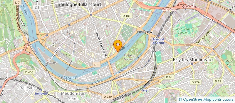 localisation de l'entreprise MADAME CHRISTINE CHEA à BOULOGNE-BILLANCOURT