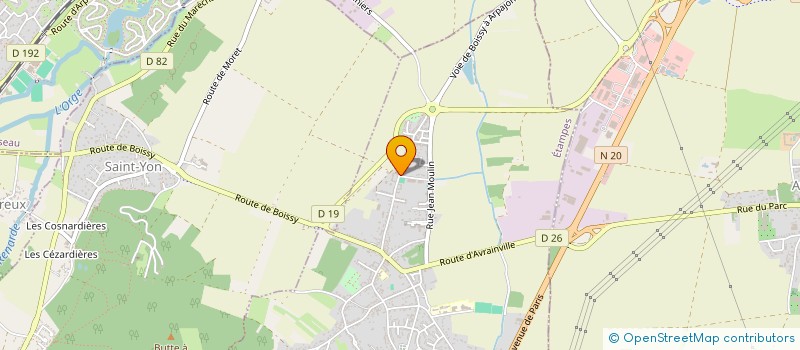 localisation de l'entreprise MADAME CHRISTINE CHEDEVILLE à BOISSY-SOUS-SAINT-YON