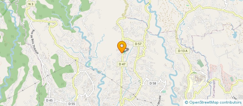 localisation de l'entreprise MADAME CHRISTINE CHERY  FORT-DE-FRANCE