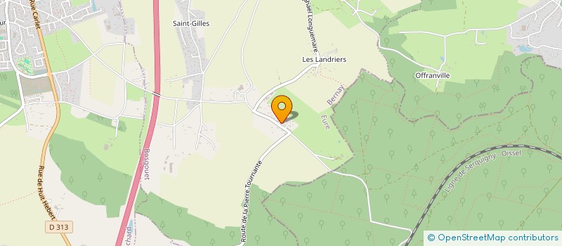 localisation de l'entreprise MADAME CHRISTINE CHEVAUX à BOSGOUET