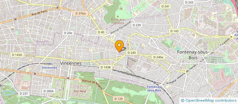 localisation de l'entreprise MADAME CHRISTINE CHHUA à VINCENNES