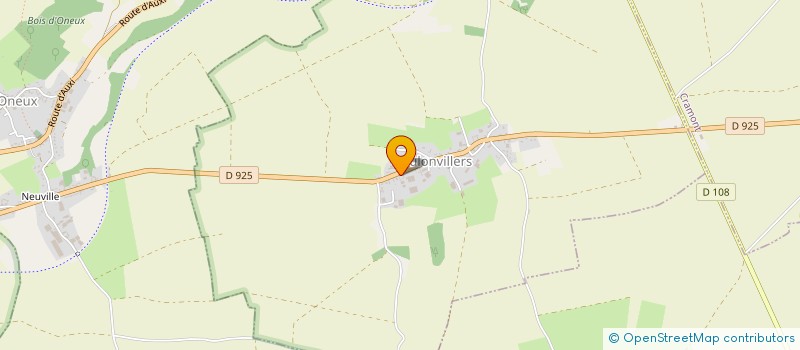 localisation de l'entreprise MADAME CHRISTINE CHIVE  COULONVILLERS