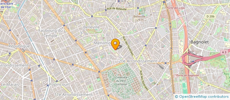 localisation de l'entreprise MADAME CHRISTINE CHOSTAKOFF  PARIS