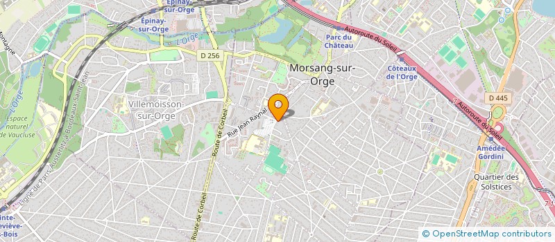 localisation de l'entreprise MADAME CHRISTINE CHRISTINE MARINHO  MORSANG SUR ORGE