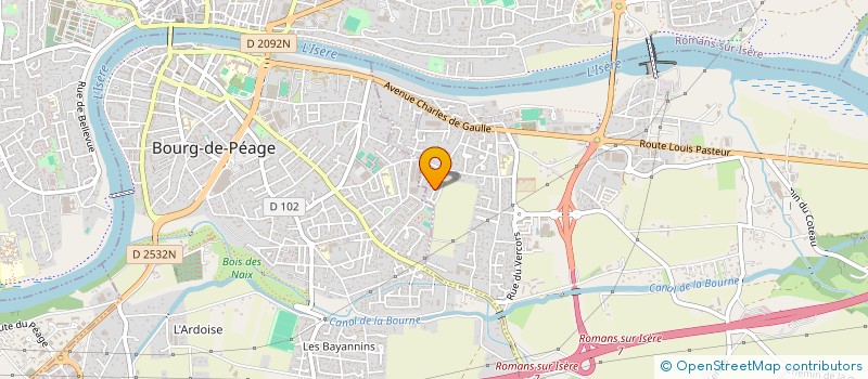 localisation de l'entreprise MADAME CHRISTINE CHRISTINE PERFETTI  CHATUZANGE-LE-GOUBET