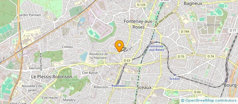 localisation de l'entreprise MADAME CHRISTINE CHRISTOPHI à FONTENAY-AUX-ROSES