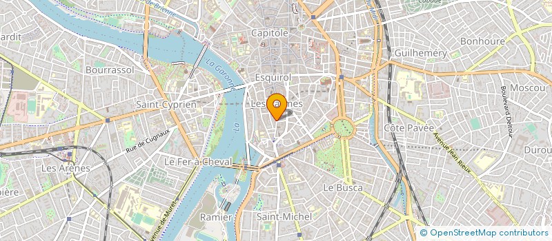 localisation de l'entreprise MADAME CHRISTINE CLAVERE à TOULOUSE
