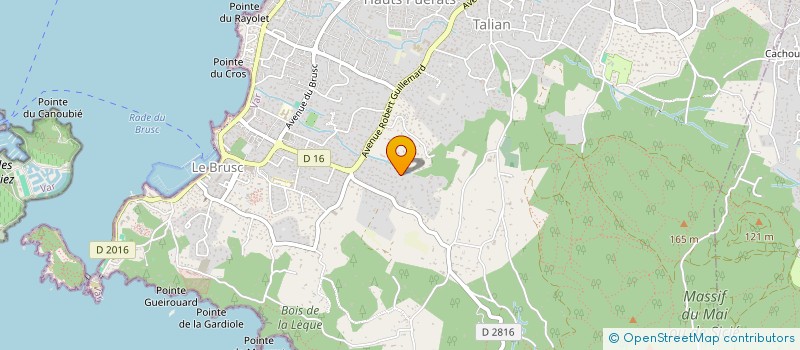 localisation de l'entreprise MADAME CHRISTINE CLEMENT  SIX-FOURS-LES-PLAGES