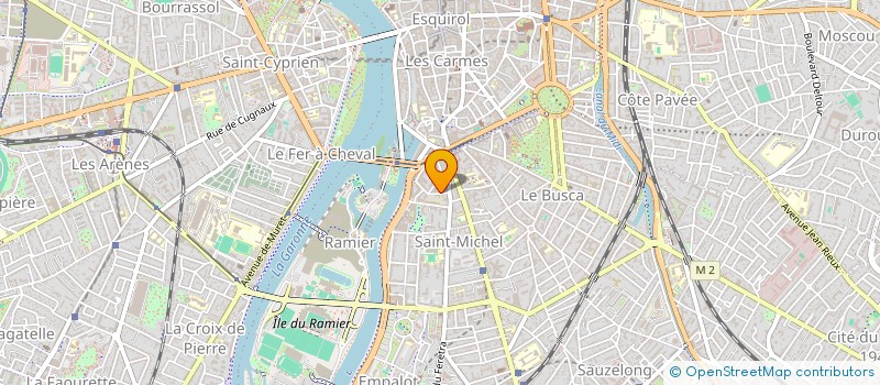 localisation de l'entreprise MADAME CHRISTINE CLOUARD à TOULOUSE