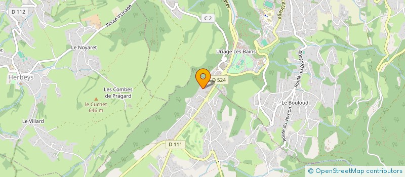 localisation de l'entreprise MADAME CHRISTINE COANT  VAULNAVEYS-LE-HAUT